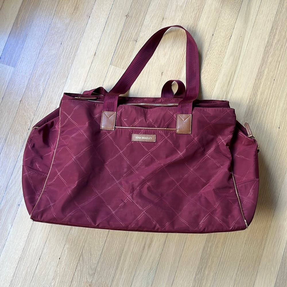 Vera Bradley weekender bag